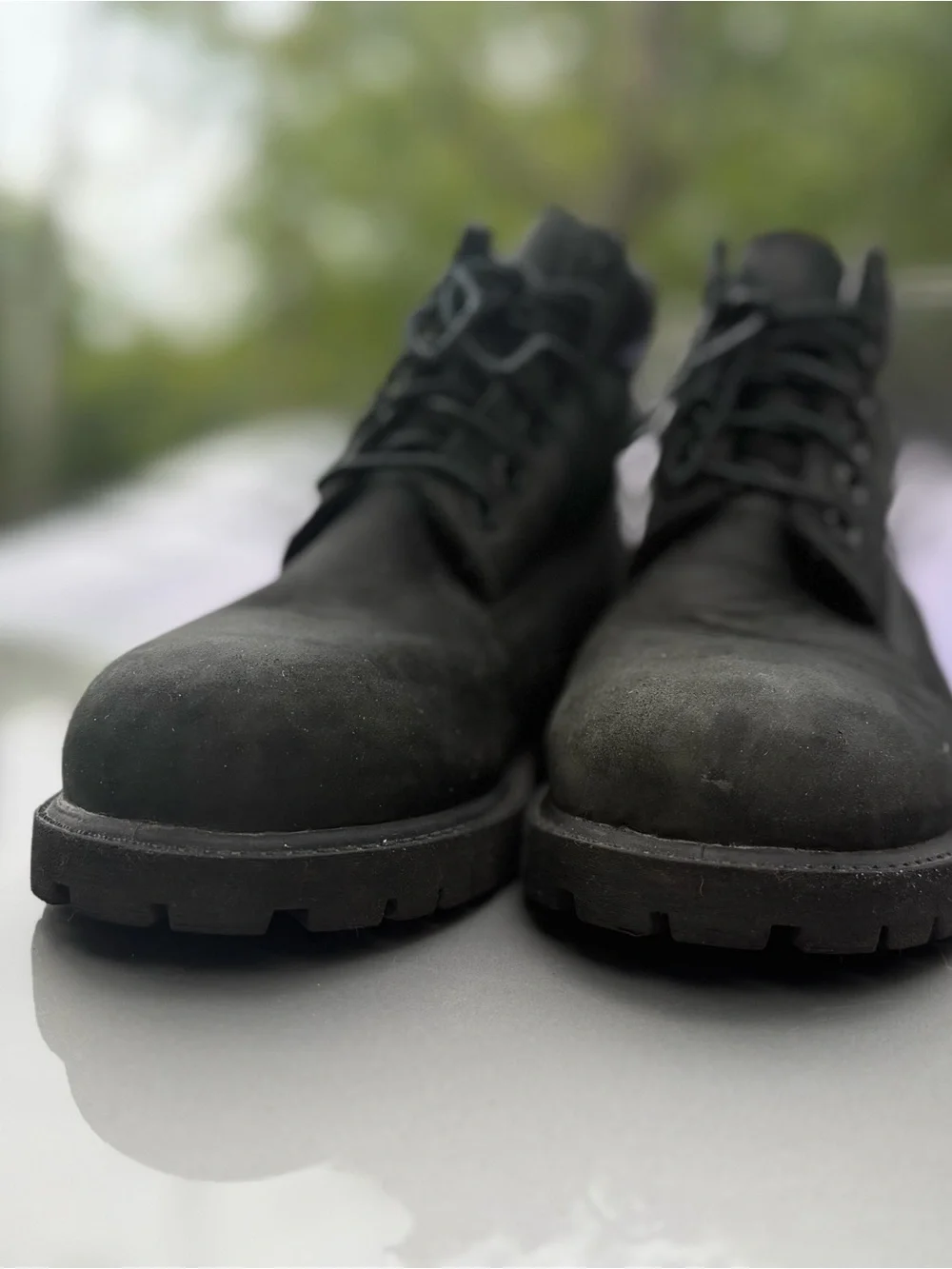 Timberland Kids Black Lace-Up Boot